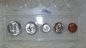1949 MINT SET UNCIRCULATED DENVER MINT - Picture 1 of 9