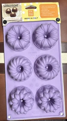 Silikomart Silicone Classic Collection Mold Shapes Mini Bundt Cakes - Image 1 of 4