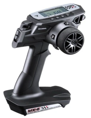 Sanwa MX-6 DRY 3-CH Fernsteuerung 2,4GHz mit RX-391W Empfänger #101A32571A - Bild 1 von 3