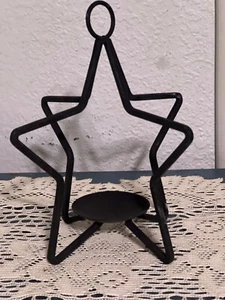 3D rod iron star candle - Picture 1 of 1