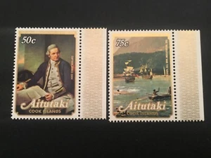 ICOLLECTZONE Aitutaki 171-172 VF NH - Picture 1 of 1