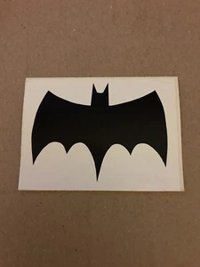 1989 DC Comics Batman Dark Knight Fledermaus Logo Sticker - Bild 1 von 2