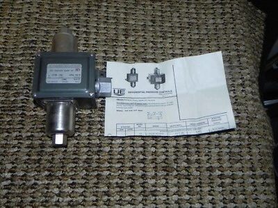 United Electric Differential Pressure Control/Switch J21KD 7865 PSID 0-90 - Image 1 of 4