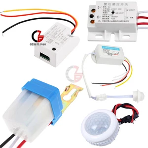 220V 110°/360° 50Hz Infrared Body Motion Sensor Switch Auto Detector Microwave - Picture 1 of 31