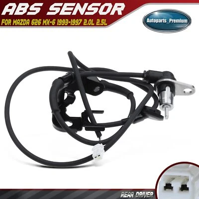 Sensor de velocidad de rueda ABS trasero izquierdo para Mazda 626 MX-6 1993-1997 2,0 L 2,5 L Foto 1 de 4
