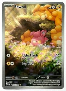 Pawmi 226/091 - Pokemon TCG -SV: Paldean Fates - Illustration Rare Holo NM/M - Picture 1 of 2