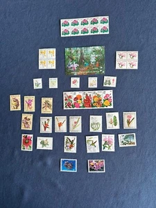 Thematic collection of stamps: Flowers & Trees - Picture 1 of 9
