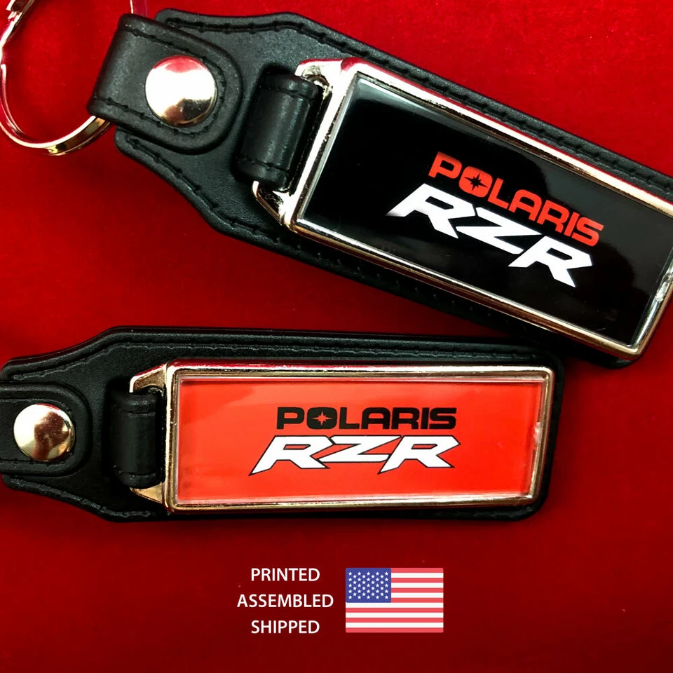 Key Fobs Key Ring Keychain for Polaris RZR (2-Pack) - Image 1 of 1