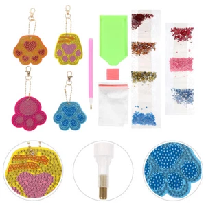 5d Diy Making Kit Brelok Do produkcji Materiały Aplikator Strasy - Zdjęcie 1 z 12