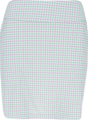 Pantalón corto FootJoy tejido lavanda/como nuevo/guinga para mujer Foto 1 de 4