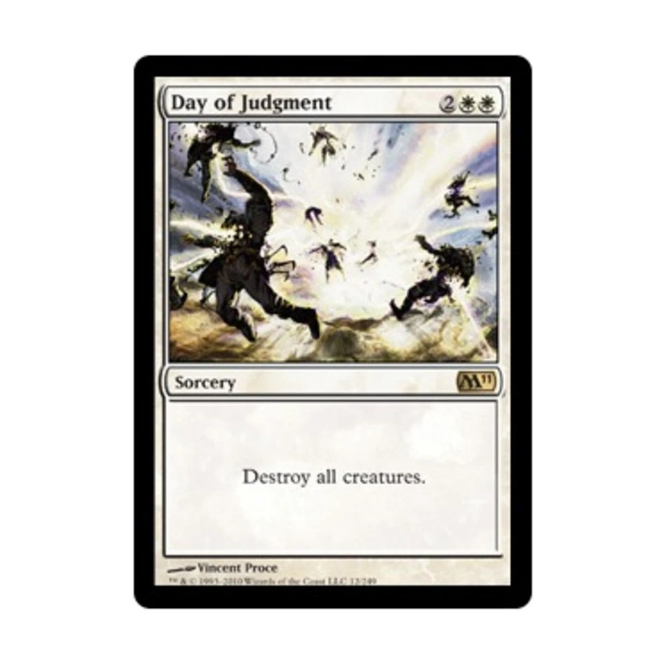 WOTC MtG M11 Day of Judgment (R) (Foil) EX - Image 1 of 1