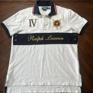 Polo Ralph Lauren St Moritz Schweiz Schnee WM Herren Hemd weiß Gr. L - Bild 1 von 5