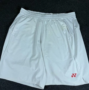 Yonex Herren Shorts Tennis weiß 3xl 9,5" Schrittlänge Performance Stretch Pickleball - Bild 1 von 14