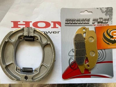 PARA HONDA CBF125 Pastillas Delanteras Rendimiento y Zapata Freno Trasera 2009-2015 Foto 1 de 3