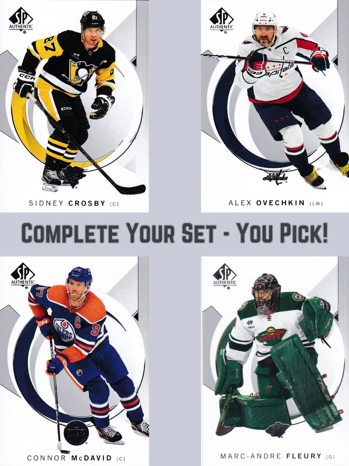 2024-25 Upper Deck SP Authentic Base #1-100 - Complete Your Set - You Pick! - Image 1 of 1