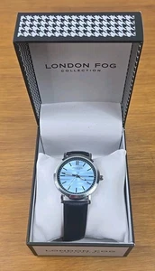 LONDON FOG Shiel Silver black Watch - Picture 1 of 6