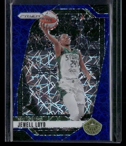 2024 Panini Prizm WNBA #49 Jewell Loyd Blue Velocity Prizms Seattle Storm - Bild 1 von 2