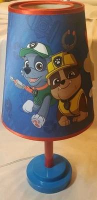 Настольная лампа Paw Patrol Nickelodeon 19 дюймов Chase Rocky Marshall Rubble Zuma Intertek  - Изображение 1 из 4
