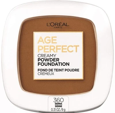 Loreal Age Perfect Creamy Powder Foundation #360 SIENNA - Image 1 of 4