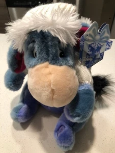 Disney Eeyore weißer Winter Plüsch 14 Zoll - Bild 1 von 6