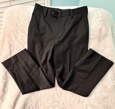Lauren Ralph Lauren Kids Dress Pants Boys Youth Size 10R Black 24X24.5 EUC - Image 1 of 4