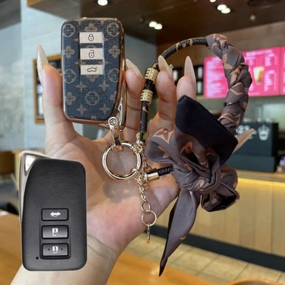 Key Fob Case Cover for Lexus RX LX570 ES IS200 GS NX300h Protective Shell - Image 1 of 3
