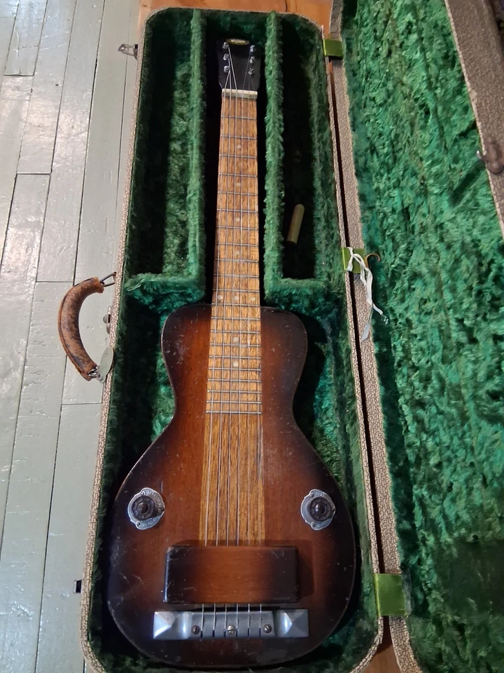 Vintage 1939 Oahu Publishing Co. Electric Lap Steel Guitar Cleveland Ohio - Image 1 of 4