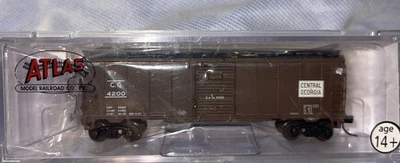 Atlas N Scale #50000116 1932 ARA Box Central of Georgia #4200 NIB - Image 1 of 2