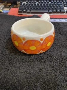 Cuenco de cerámica artesanal con mango y girasol Ardencraft de Kate Pink - Imagen 1 de 4