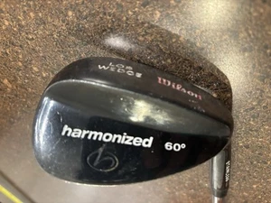 Wilson Harmonized Lob Wedge 60* Black Finish Steel Low Bounce RH - Picture 1 of 6