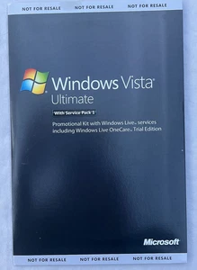 Microsoft Windows Vista Ultimate Promotional Kit w/Windows Live & Product Key - Picture 1 of 4