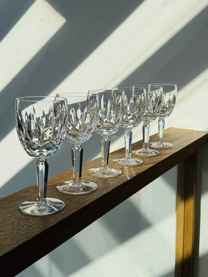 Set of 6 Vintage Waterford Crystal Glasses Kildare Pattern, Made in Ireland 1973 - Image 1 of 4