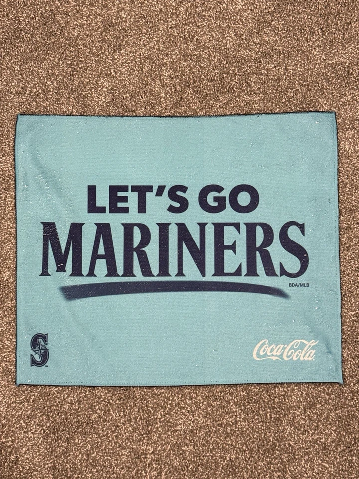 2025 Seattle Mariners Rally Towel 10/4/25 ALDS Playoffs Game 1 SGA Brand New - Image 1 of 1