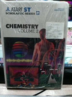Chemistry Volume 2 for Atari Scholastic Series ST ARRAKIS ADVANTAGE - Image 1 of 4