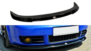 Difusor Frontal Difusor Diseño Maxton Brillo Negro Para Audi S4 B6 - Imagen 1 de 3