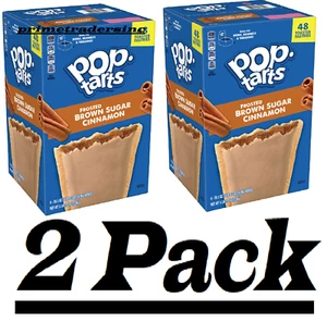 2 Pack - Pop-Tarts, Frosted Brown Sugar Cinnamon, 48 ct. - Picture 1 of 8
