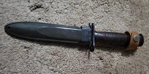Vintage US M8AI Bayonet with Scabbard ~ Great condition ~ Free Shipping - Picture 1 of 9