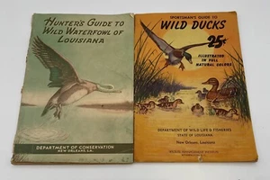 1940s Department of Wildlife Louisiana Waterfowl Wild Ducks Books - Picture 1 of 9