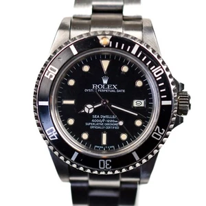Rolex Sea-Dweller 16660 1984 40mm COSC Cal 3035 Tarcza pająka 40mm Stal automatyczna - Zdjęcie 1 z 23