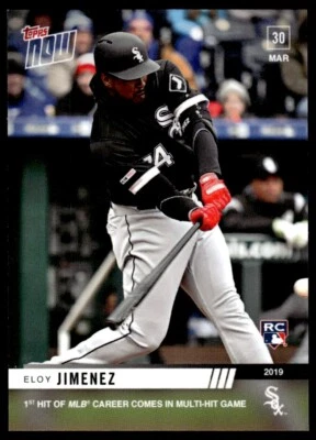 2019 TOPPS NOW ROOKIE RC Eloy Jimenez Chicago White Sox #23 R14 - Image 1 of 2