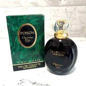 Christian Dior Poison Eau de Toilette 100 ml / 3,4 fl. oz. Spray EDT nuovo 2505M - Foto 1 di 5