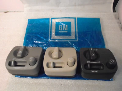 NEW GM OEM 1998-2002 Cadillac Seville Deville LHD Headlight Switch -COLOR choice - Image 1 of 4