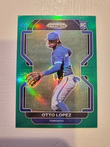 2022 Panini Prizm - Green Prizm #36 Otto Lopez (RC) - Picture 1 of 2