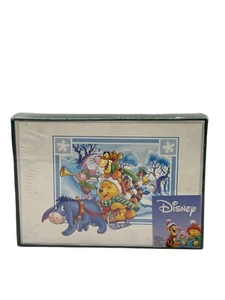 Disney Winnie the Pooh Christmas Greeting Cards ft Eeyore Happy Holidays New Box - Picture 1 of 10