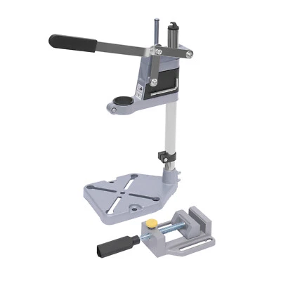 Adjustable Bench Clamp Drill Press Stand Workbench Repair Tool for Hand Drilling - Image 1 of 4