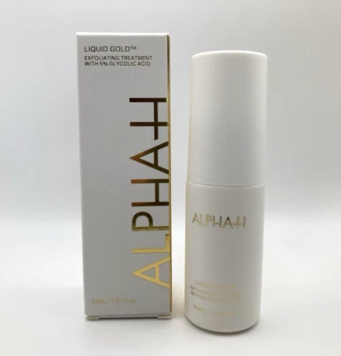 Alpha-H Liquid Gold Exfoliating Treatment with 5% Glycolic Acid 30ml ~ BNIB - Image 1 of 4