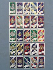 Amalgamated Tobacco Set of 25 Army Badges Past and Present 1961 - Mint