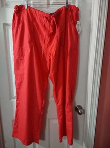 Divine Curves Scrub Pants Plus Size 3X Pink Runs Small Non Stretchy - Bild 1 von 9