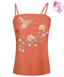 Monarch Butterfly Embroidered Camisole - Picture 1 of 3