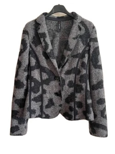 Marc Cain Women’s Wool Blazer Size 3 - Picture 1 of 8
